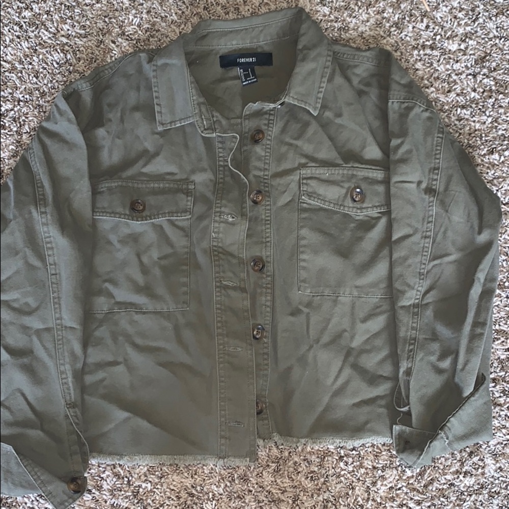 cropped jacket